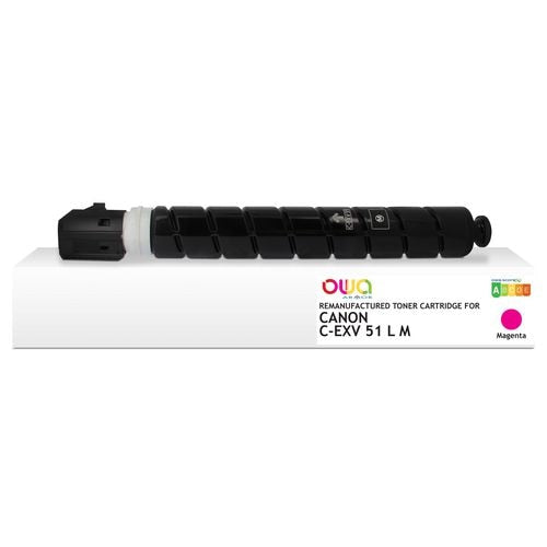 Cartuccia d'inchiostro owa c-exv 51 l m rosso 26000p