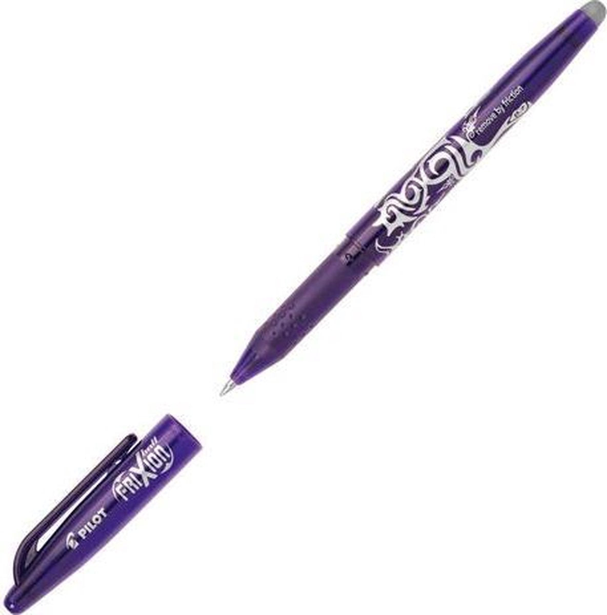 Penna a sfera Pilot Frixion Penna cancellabile da 0,7 mm - scatola da 12 - viola
