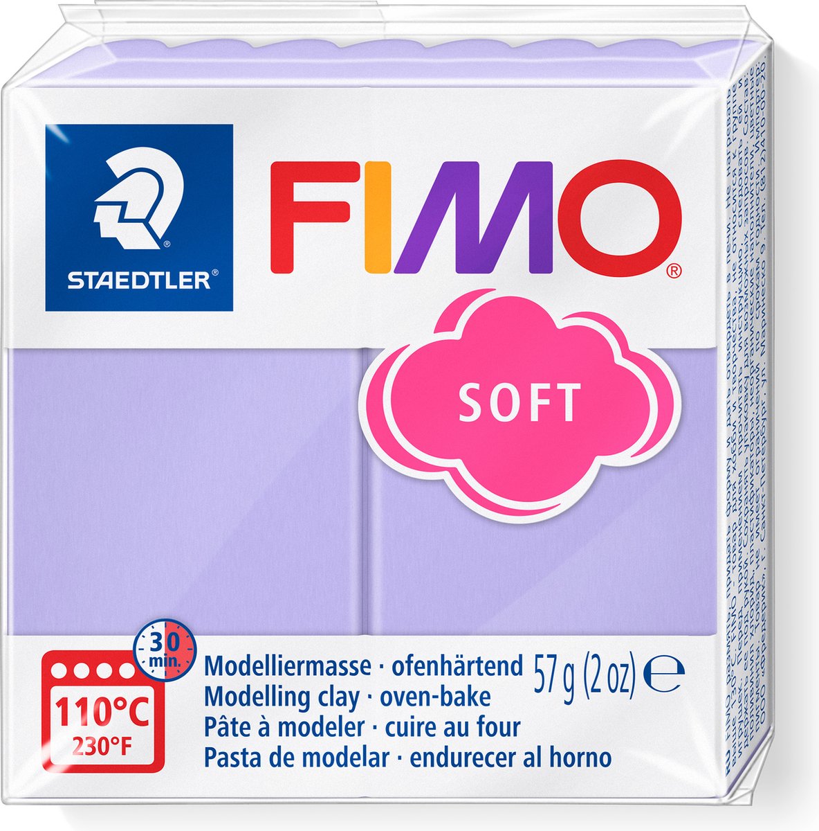 Fimo® Soft, lila, 57 gr 1 caja