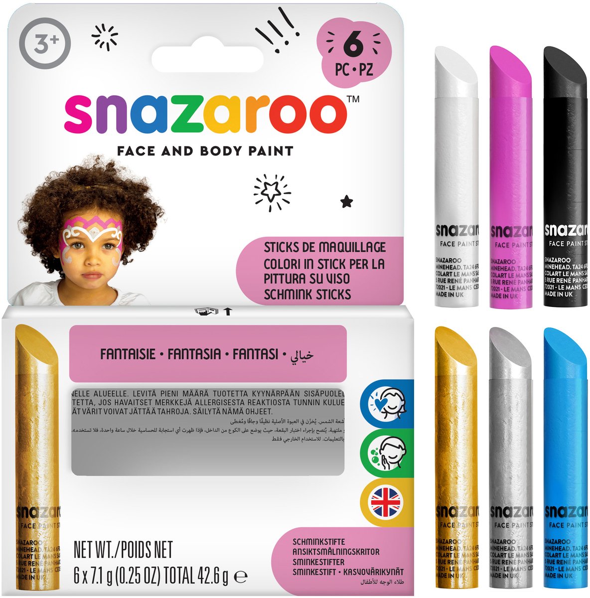 Snazaroo schminksticks fantasie