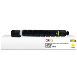 Cartucho de tinta owa c-exv 49 y amarillo 19000p
