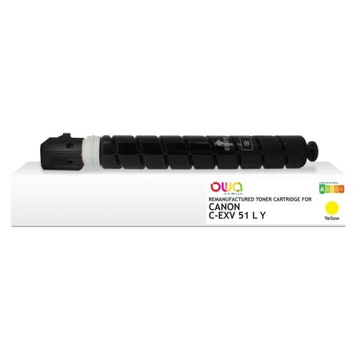 Cartuccia d'inchiostro owa c-exv 51 l y giallo 26000p