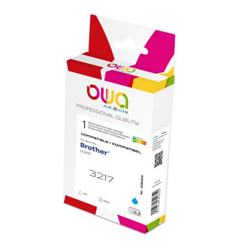 Cartuccia d'inchiostro owa lc3217 blu