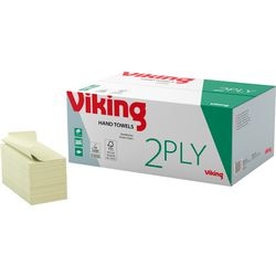 Asciugamano viking paper piegato a V verde 100% riciclato 15 x 250 pezzi