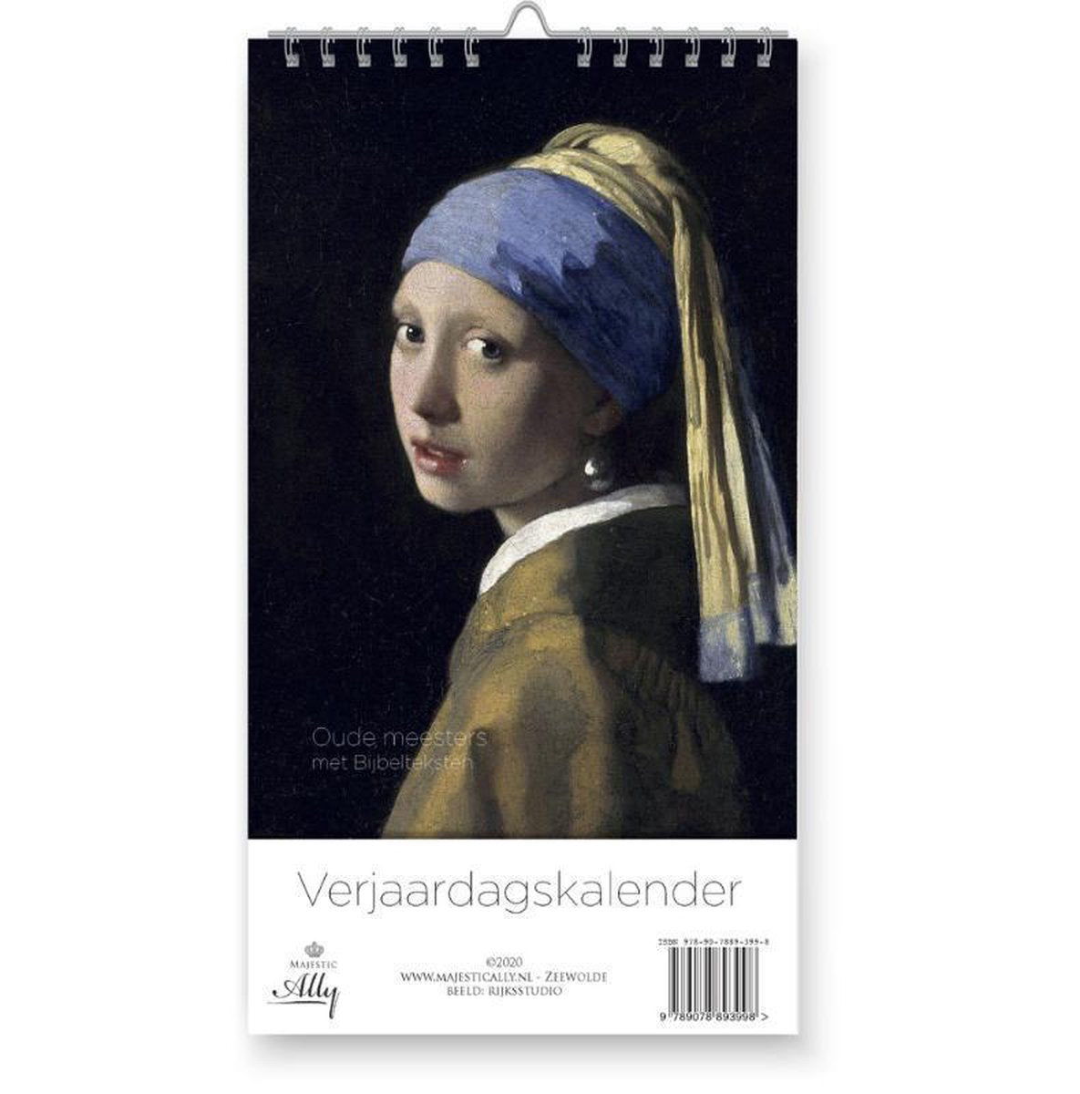 Maestoso calendario dei compleanni dei vecchi maestri - con testo biblico