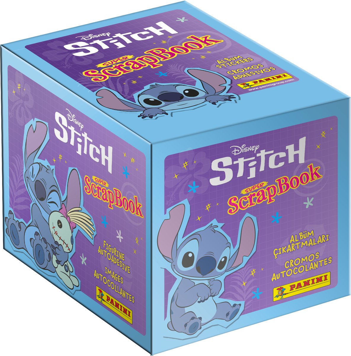 Panini stitch super scrapbook pegatinas caja 36 packs de cromos