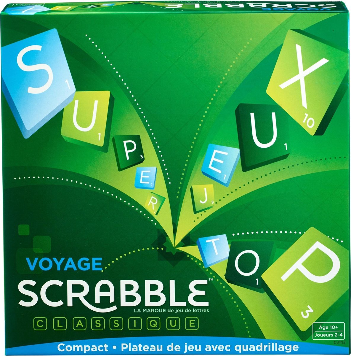 Mattel Scrabble Travel Travel Edition (francese)