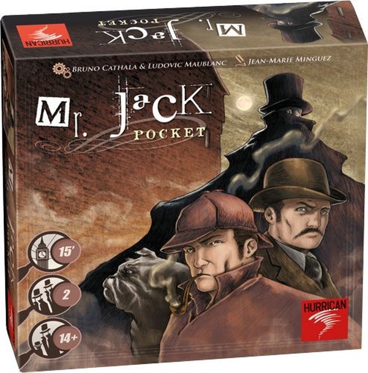 Asmodee Mr. Jack - bolsillo - juego de mesa
