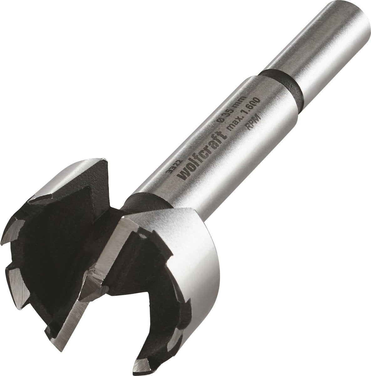 Wolfcraft - forstnerboor - houtcilinderboor ø 35 mm - scharnierboor - 3322000