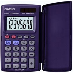 Calculadora de bolsillo Casio HS-8ver gris