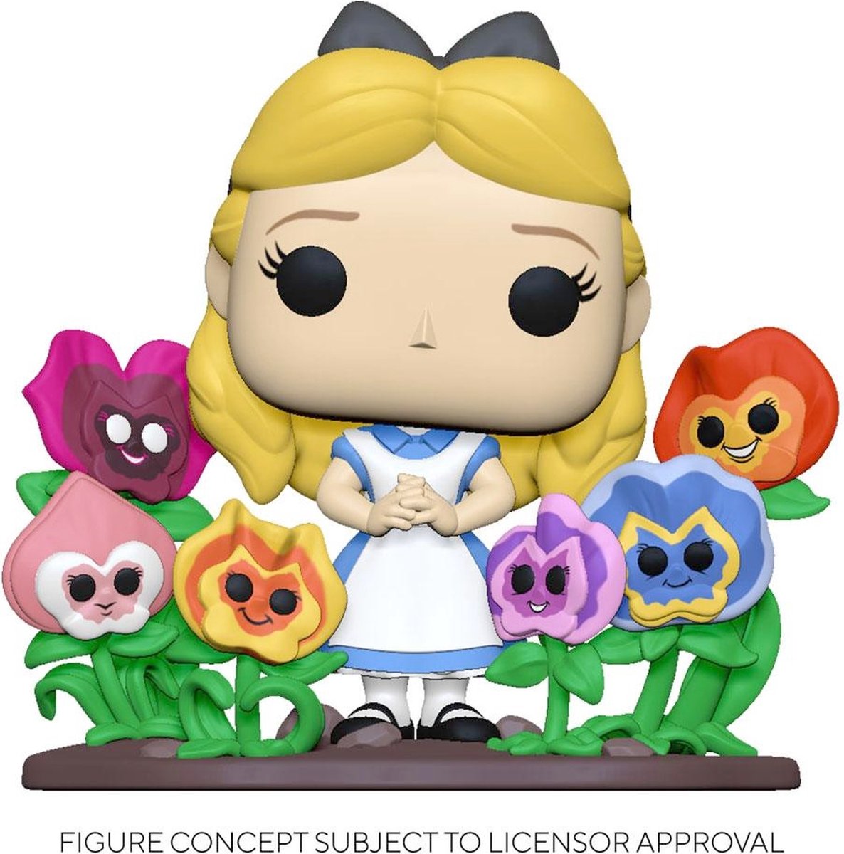 Disney Funko Alice nel Paese delle Meraviglie personaggio da collezione pop! alice deluxe con fiori 10 cm multicolori