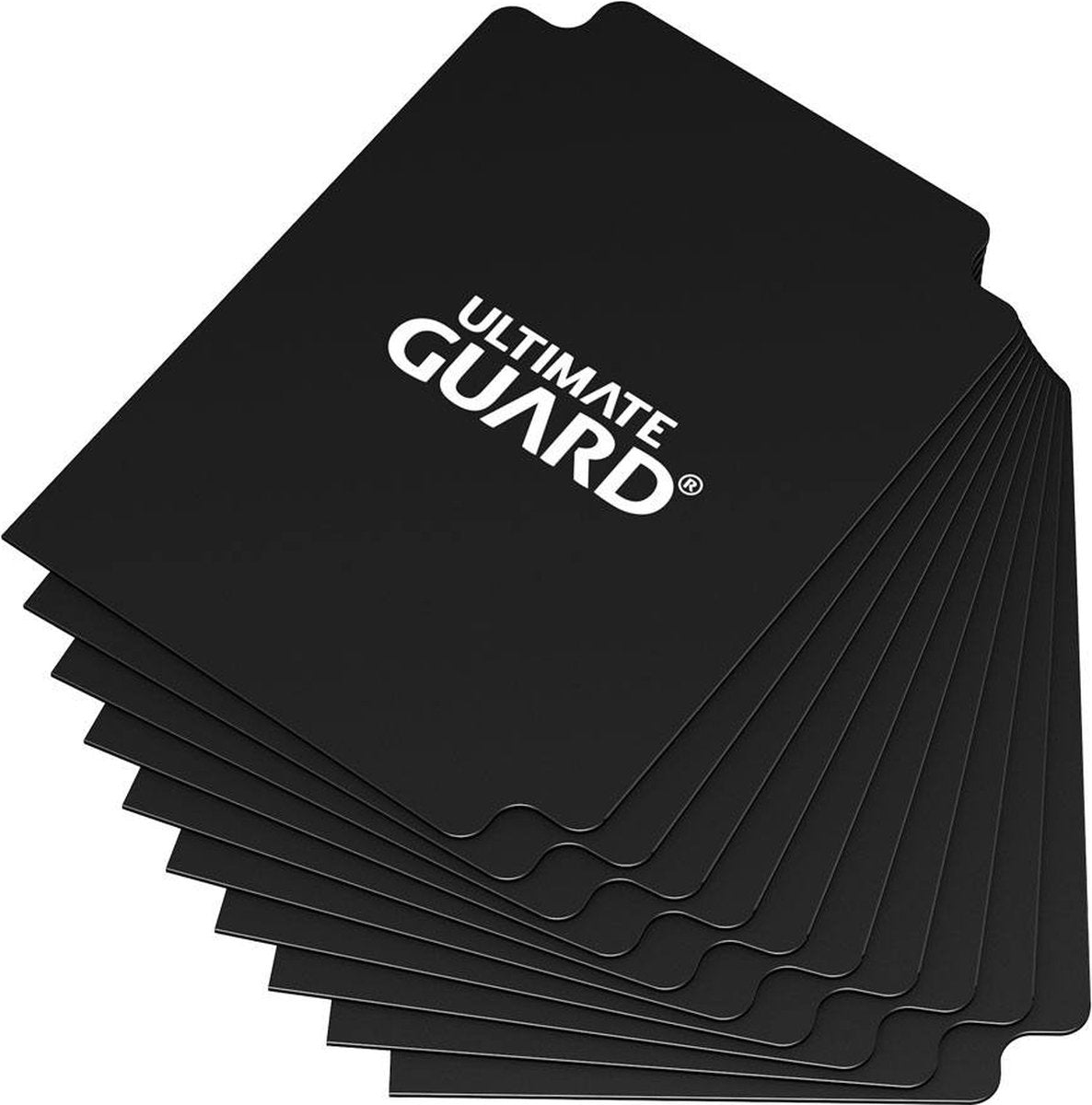 Divisori per carte Ultimate Guard misura standard (10) - neri