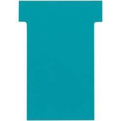 Tarjetas T ultradex estrechas azul caribe
