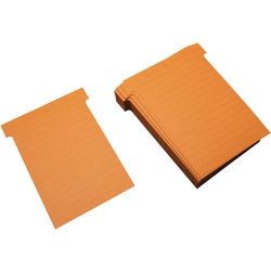 T-card ultradex larghe arancione, rosso