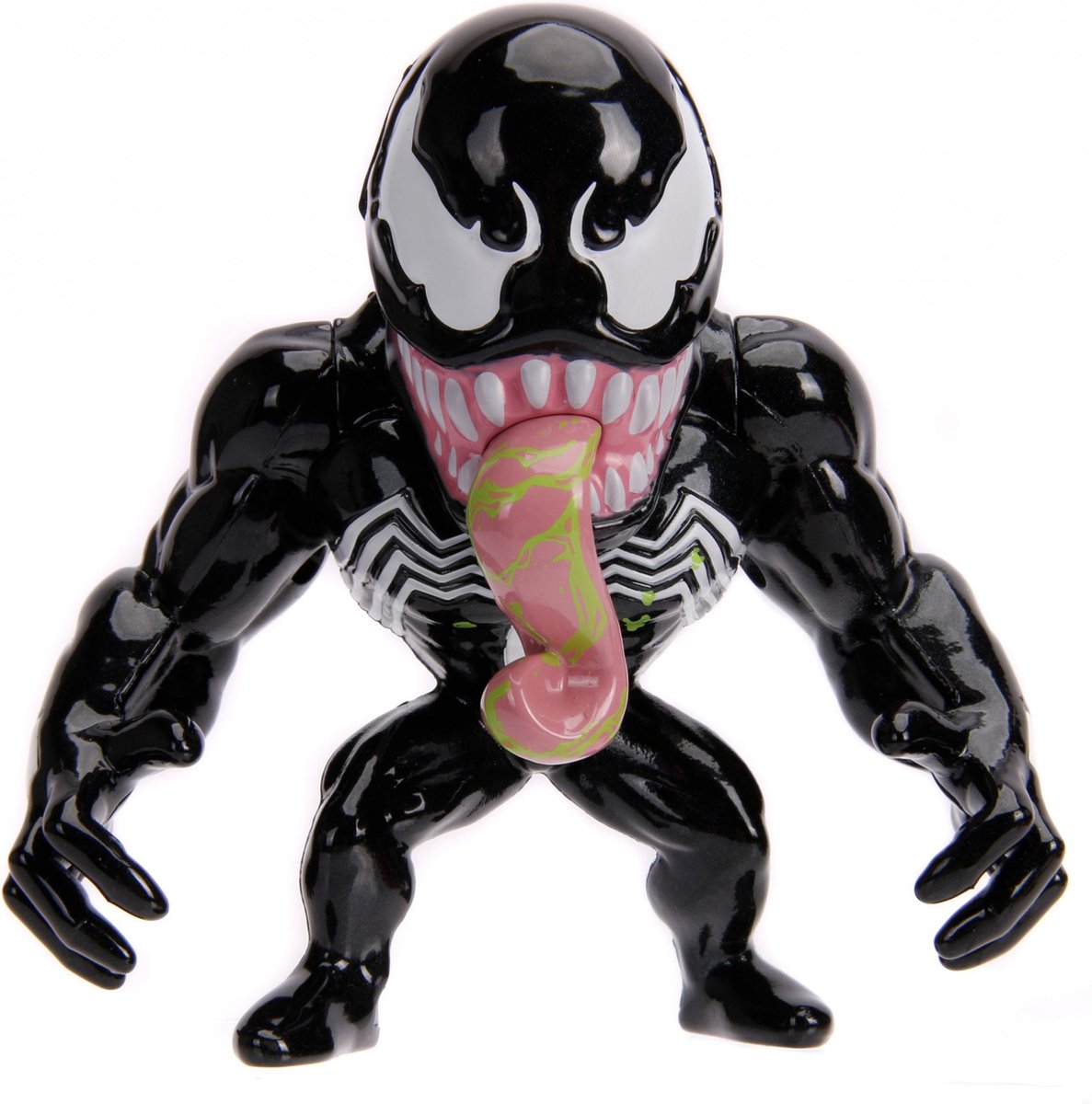 Marvel Jada figura da gioco Venom 10 cm pressofuso in bianco e nero