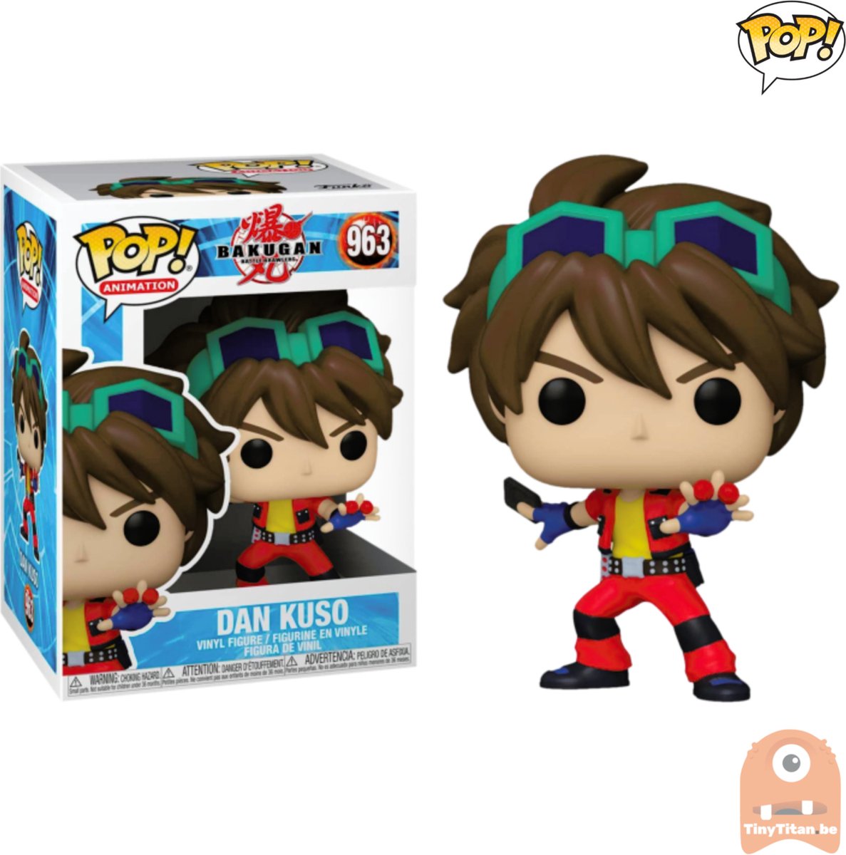 ¡Funko pop! animación: bakugan - dan