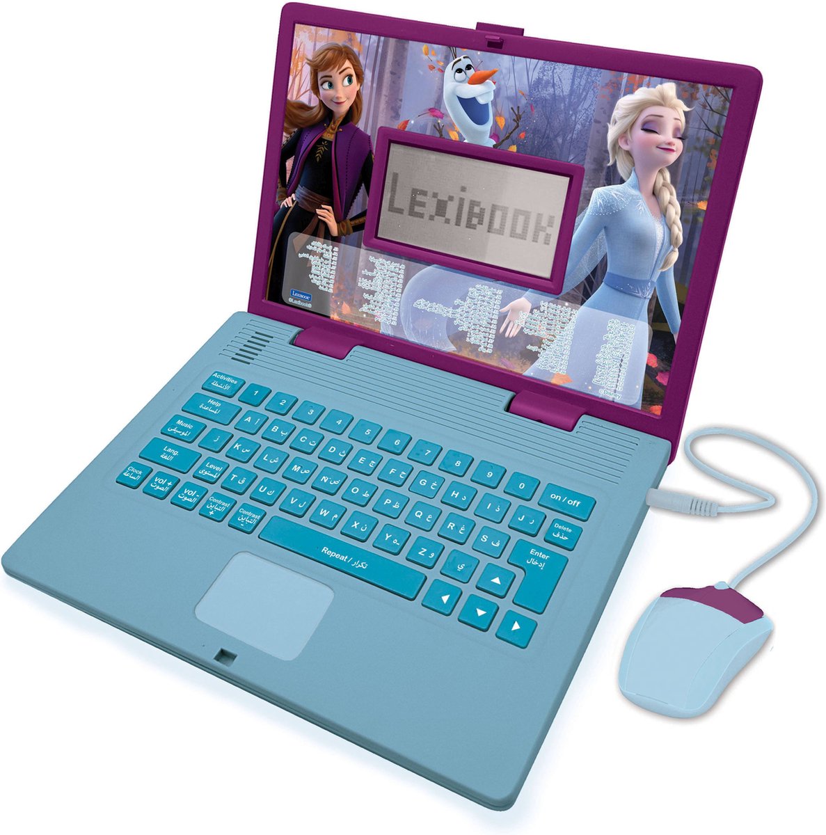 Lexibook disney frozen portátil educativo bilingüe árabe inglés