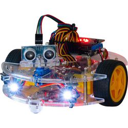 Set di costruzione e costruzione joy-it mb-joy-car-set2 nero