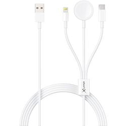 Cavo di ricarica xlayer 219321 bianco 90 mm (d)