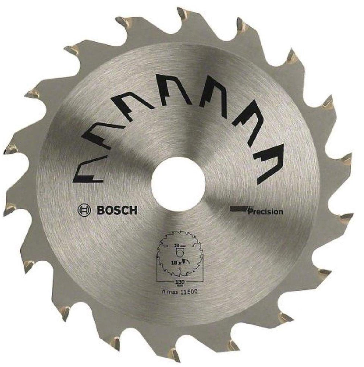 Hoja de sierra circular Bosch precisión 184x2x16 -,t40 (1)