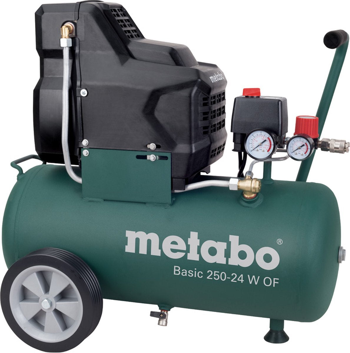 Metabo basic 250-24 w o compresor | 220 l min | sin aceite - 601532000