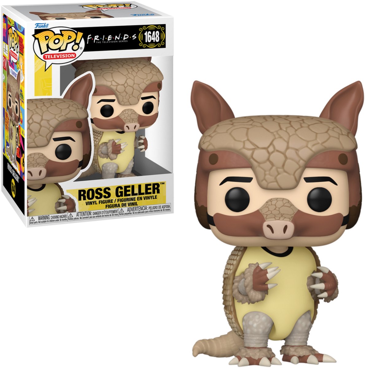 Funko amigos ross geller figura vinilo 1648 pop! multicolor