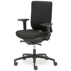 Dauphin draaistoel aj 4845_l_npr kunststof zwart