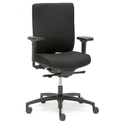 Dauphin draaistoel aj 4845_npr kunststof zwart