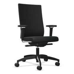 Dauphin draaistoel aj 4875_npr kunststof zwart