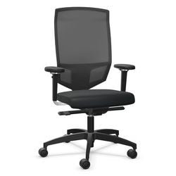 Dauphin draaistoel aj 5775_npr kunststof zwart