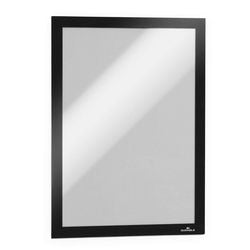Durable information list duraframe a4 pvc non-magnetic black
