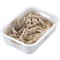 Cesta Smartstore 3185781 plástico blanco