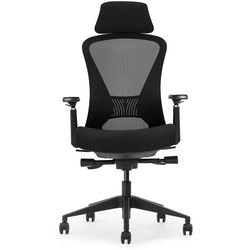 Sedia da ufficio Schavenburg Ato-600-nen-BM-BB-S meccanismo sincrono serie 600 nero