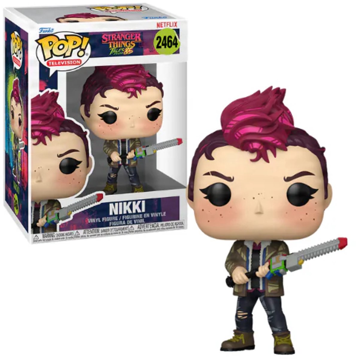 Funkopop! televisione: Stranger Things Tales dal '85 - Nikki #2464