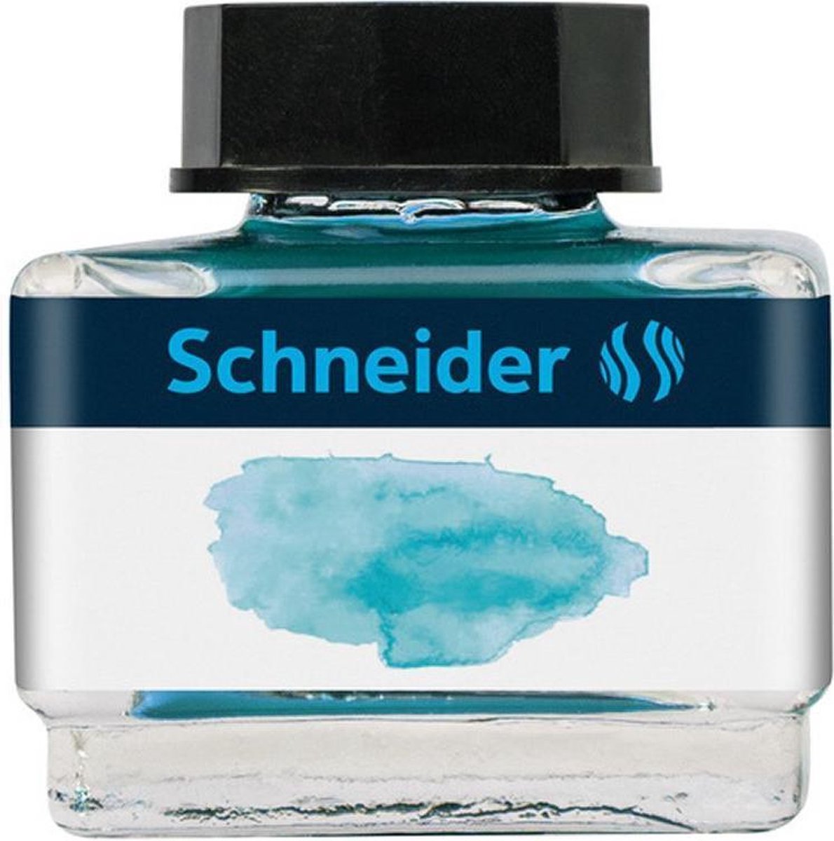 Schneider escribir instrumentos tintero schneider - contenido 15ml - azul bermuda pastel - s-6930
