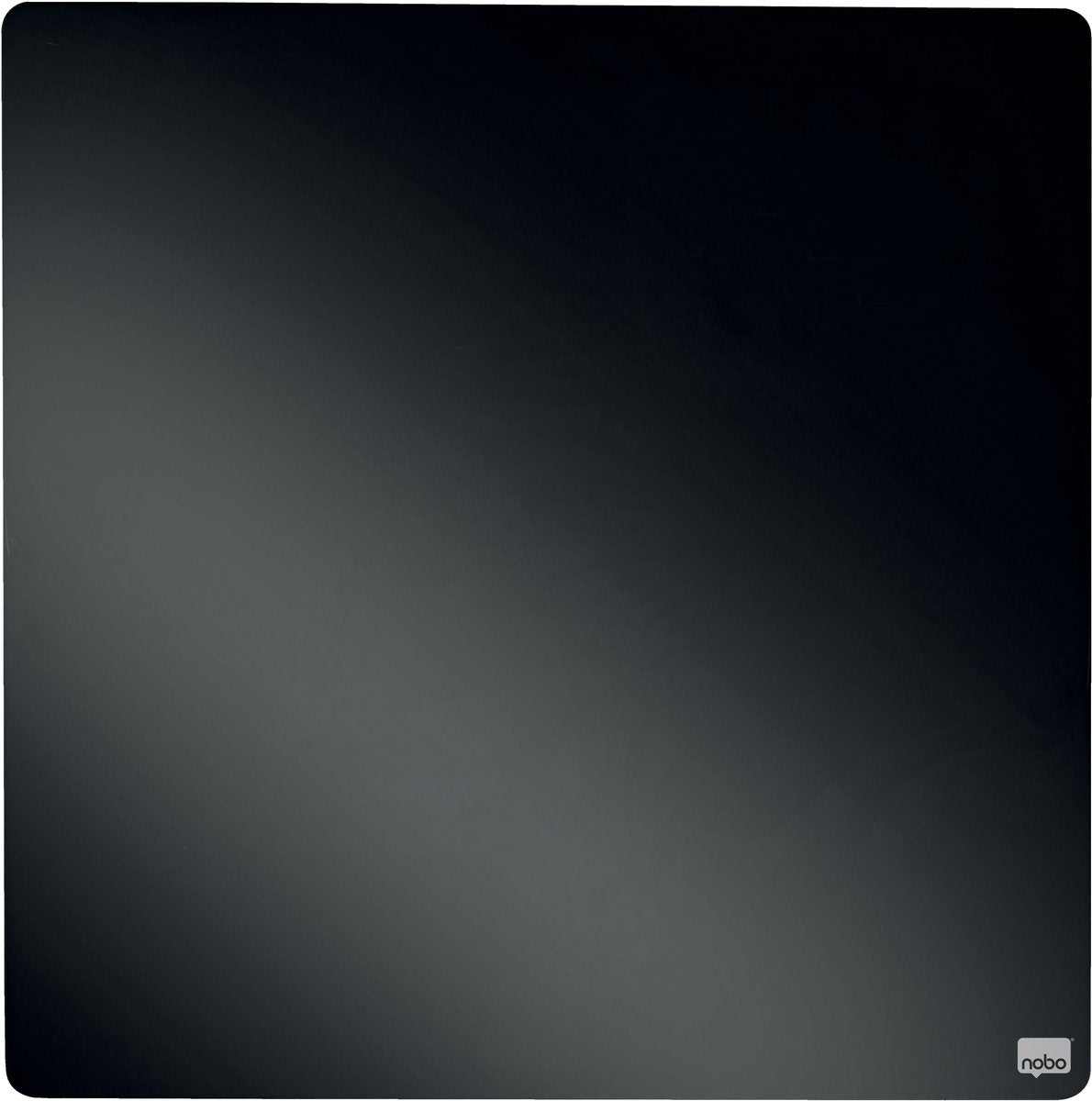 Piastrella per lavagna Nobo 36x36 cm nera magnetica | 8 pezzi