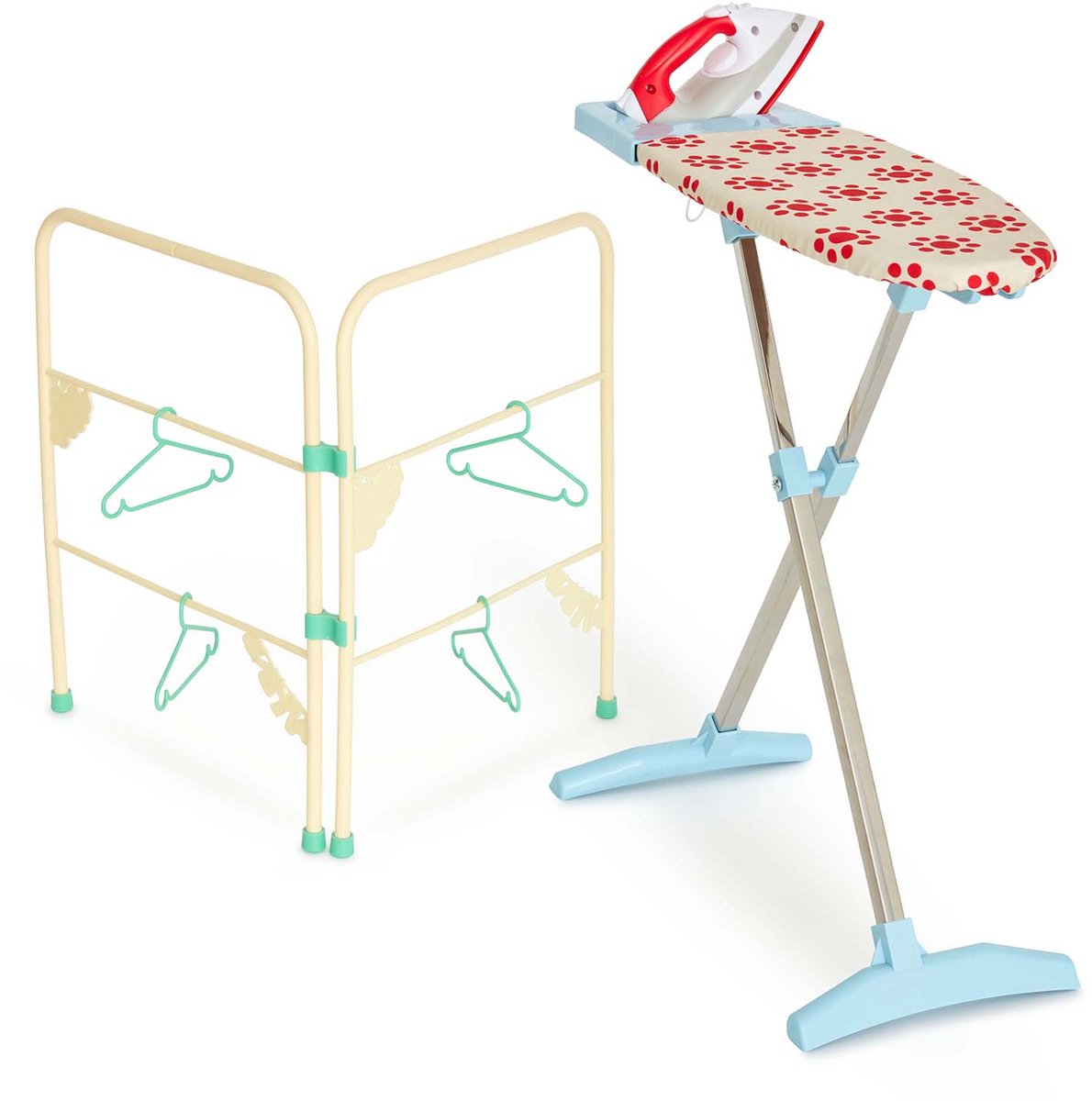 Set da stiro Casdon, giocattoli per bambini – gioco di ruolo colorato – a partire da 3 anni