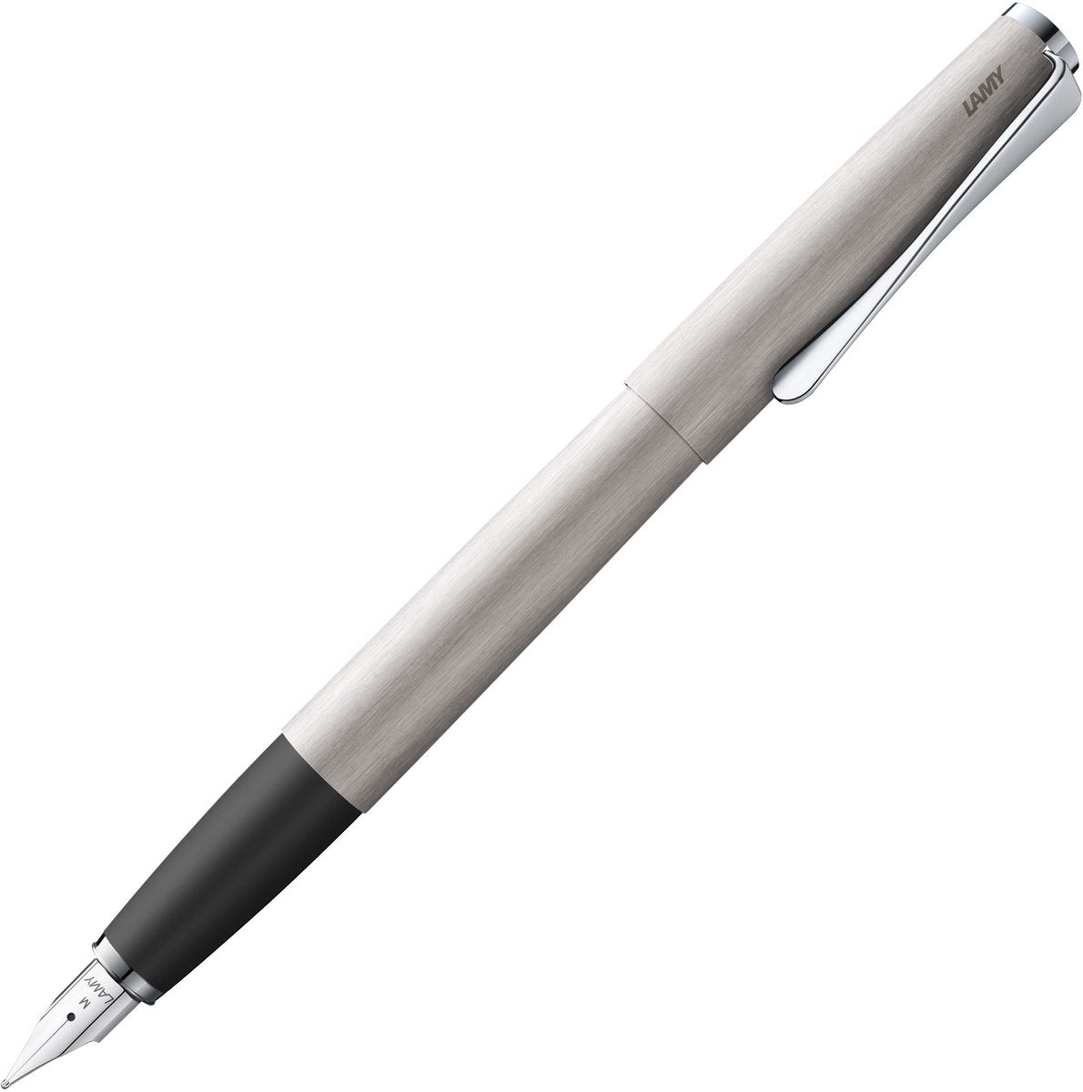 Lamy - penna stilografica da studio in acciaio spazzolato - fine