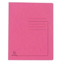 Fijador rápido exacompta 39987e a4 rosa