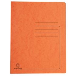 Fijador rápido exacompta 39994e a4 naranja