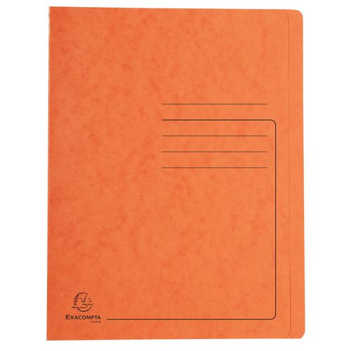 Fijador rápido exacompta 39994e a4 naranja