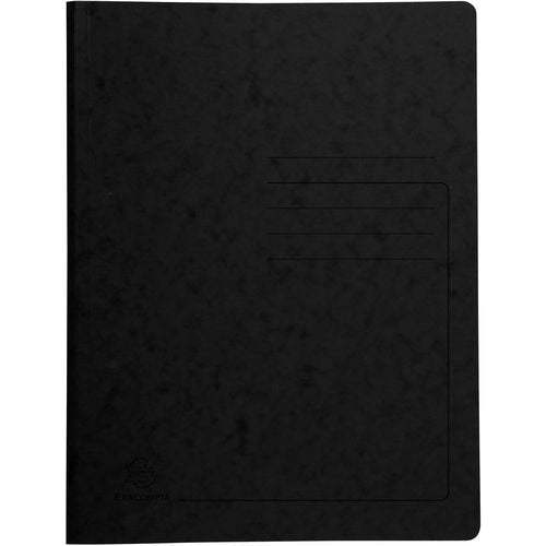 Carpeta con resorte exacompta 240221e a4 negra