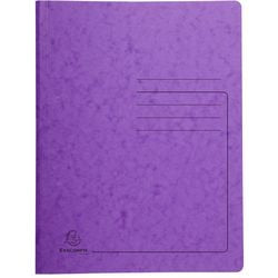 Cartella con piuma exacompta 240228e a4 viola