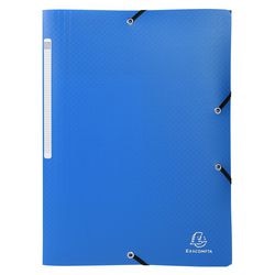 Carpeta 3 solapas exacompta 55082e a4 celeste
