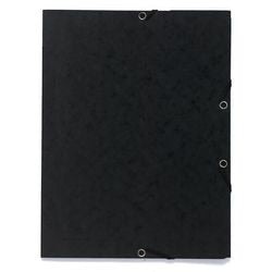 Cartella 3 lembi exacompta 55401e a4 nera