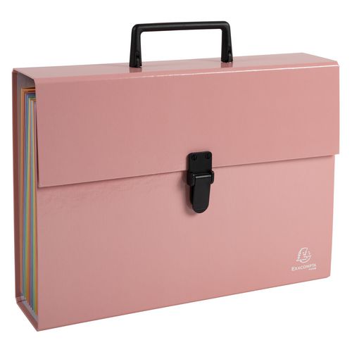 Carpeta clasificadora exacompta 56767e a4 coral