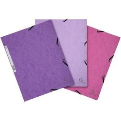 Carpeta 3 solapas exacompta 55574e a4 caramelo