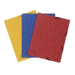 Cartella 3 lembi exacompta gamma colori 55432e