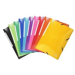 Cartella 3 lembi exacompta gamma colori 55930e