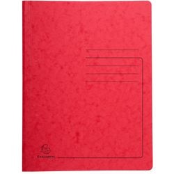 Carpeta con pluma exacompta 240225e a4 roja